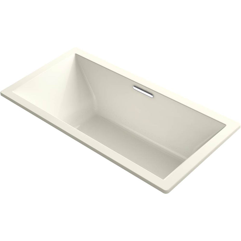 Kohler Underscore® Rectangle 72'' x 36'' VibrAcoustic® bath with Heated BubbleMassage™