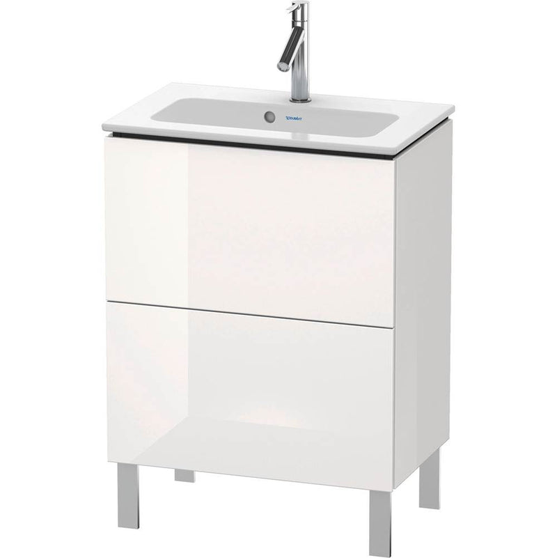 Duravit L-Cube Two Drawer Floorstanding Vanity Unit