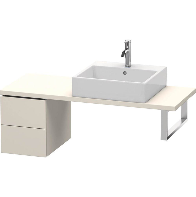 Duravit L-Cube Two Drawer Low Cabinet For Console