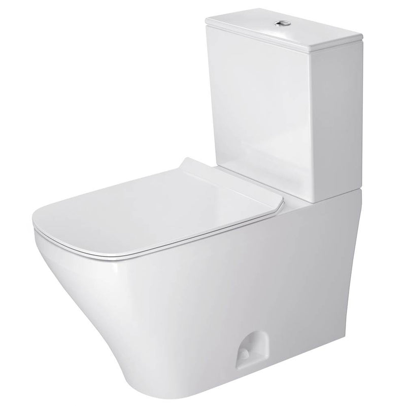Duravit DuraStyle Two-Piece Toilet Kit White - Toilet Seat Not Included