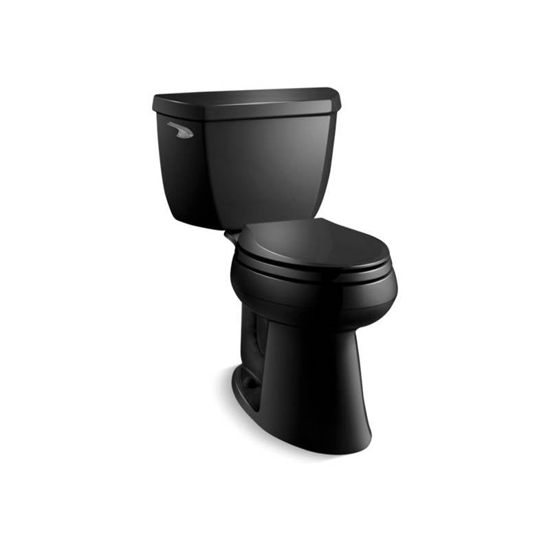 Kohler Highline® Classic Comfort Height® Two-piece elongated 1.28 gpf chair height toilet with 10'' rough-in
