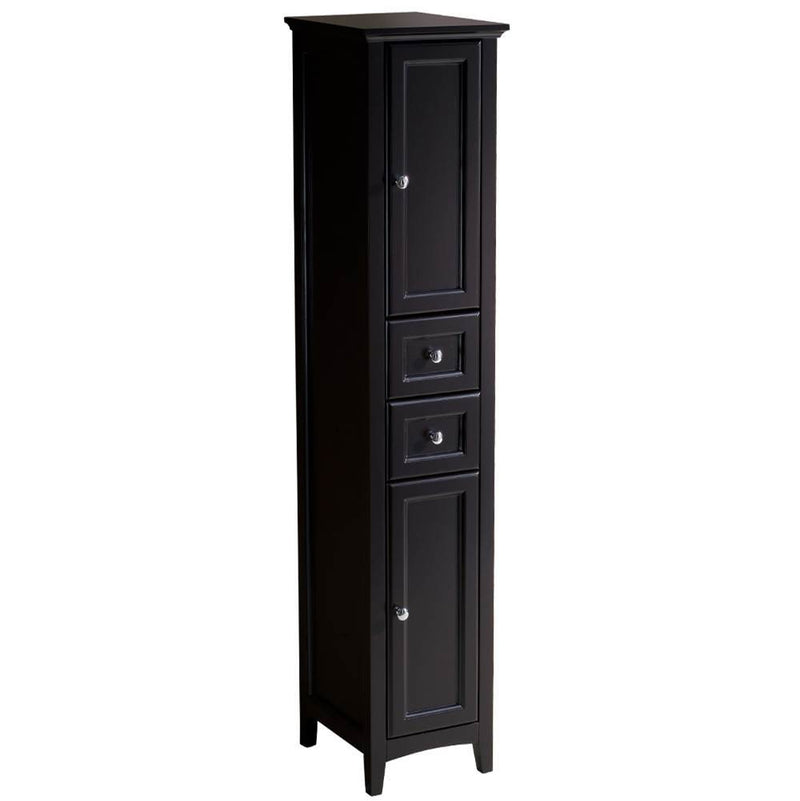 Fresca Bath Fresca Oxford Espresso Tall Bathroom Linen Cabinet