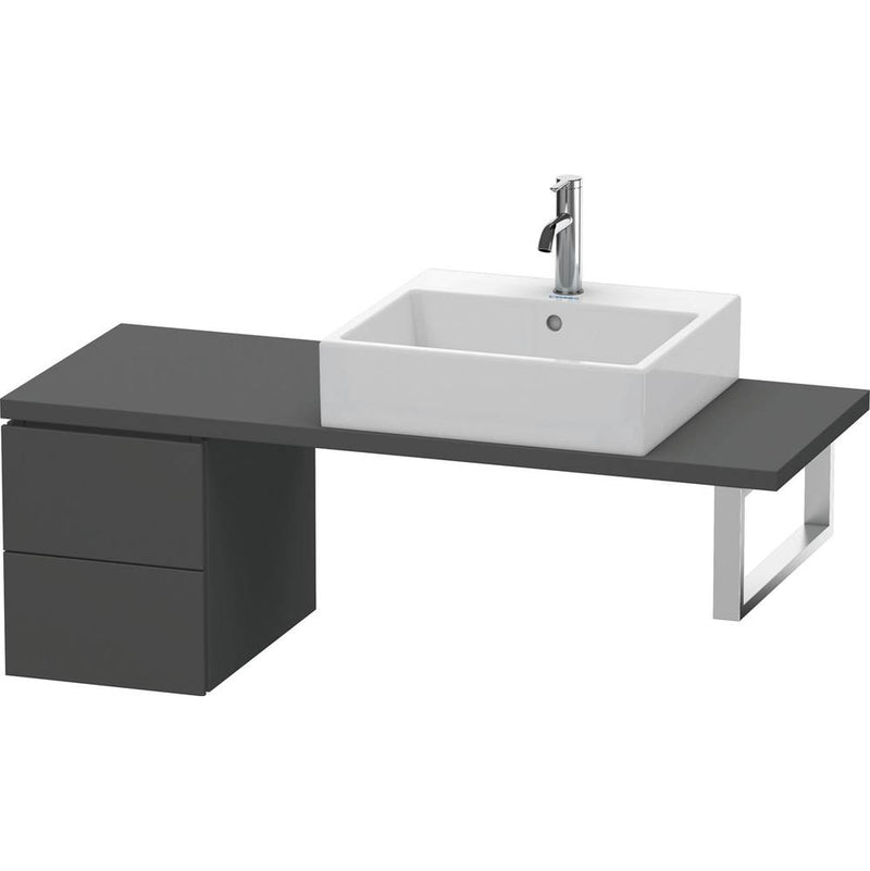 Duravit L-Cube Two Drawer Low Cabinet For Console