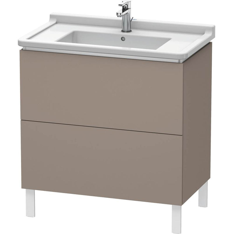 Duravit L-Cube Two Drawer Floorstanding Vanity Unit