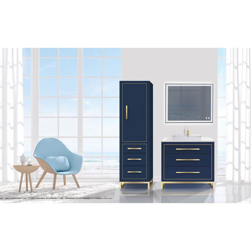 Madeli 20''W Estate Linen Cabinet