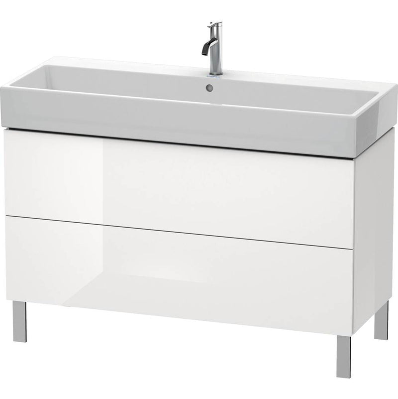 Duravit L-Cube Two Drawer Floorstanding Vanity Unit