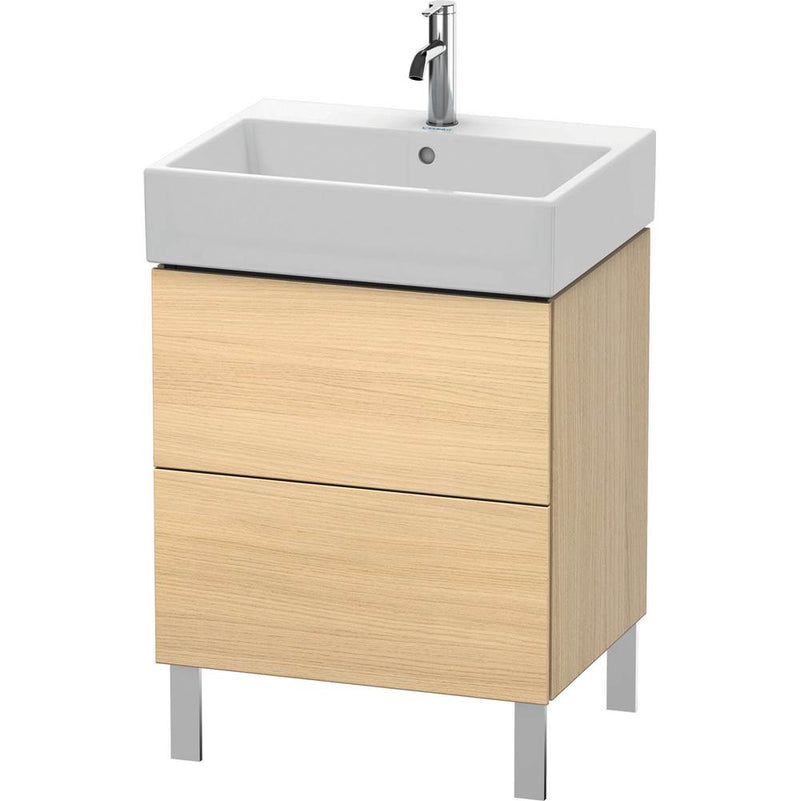 Duravit L-Cube Two Drawer Floorstanding Vanity Unit