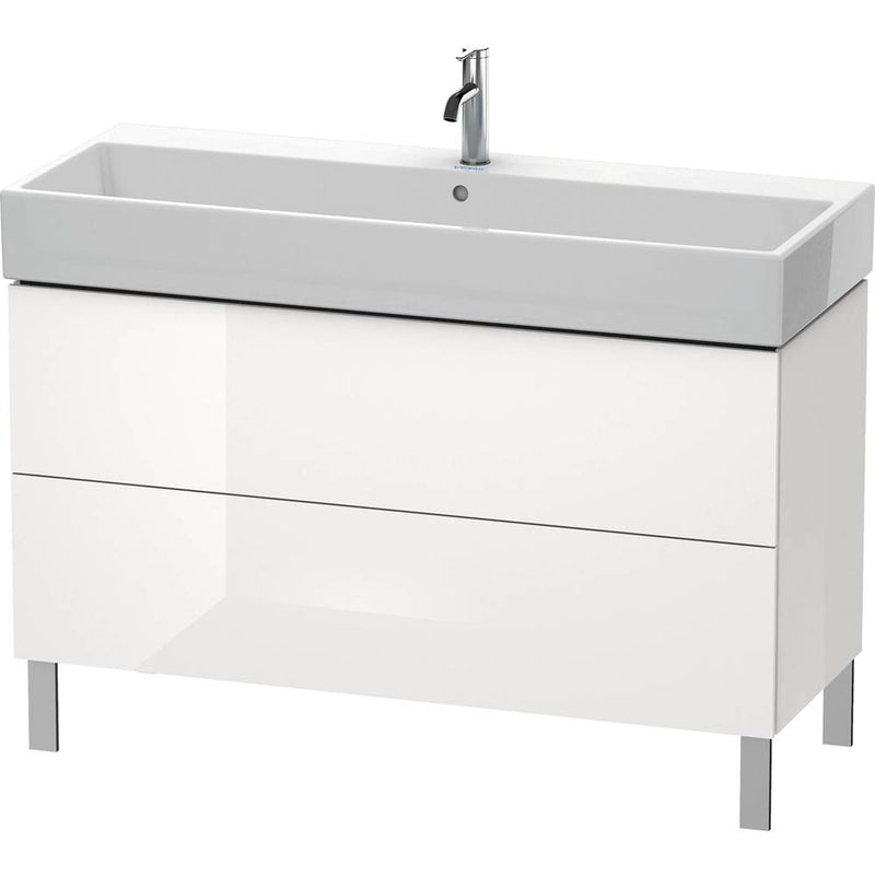 Duravit L-Cube Two Drawer Floorstanding Vanity Unit