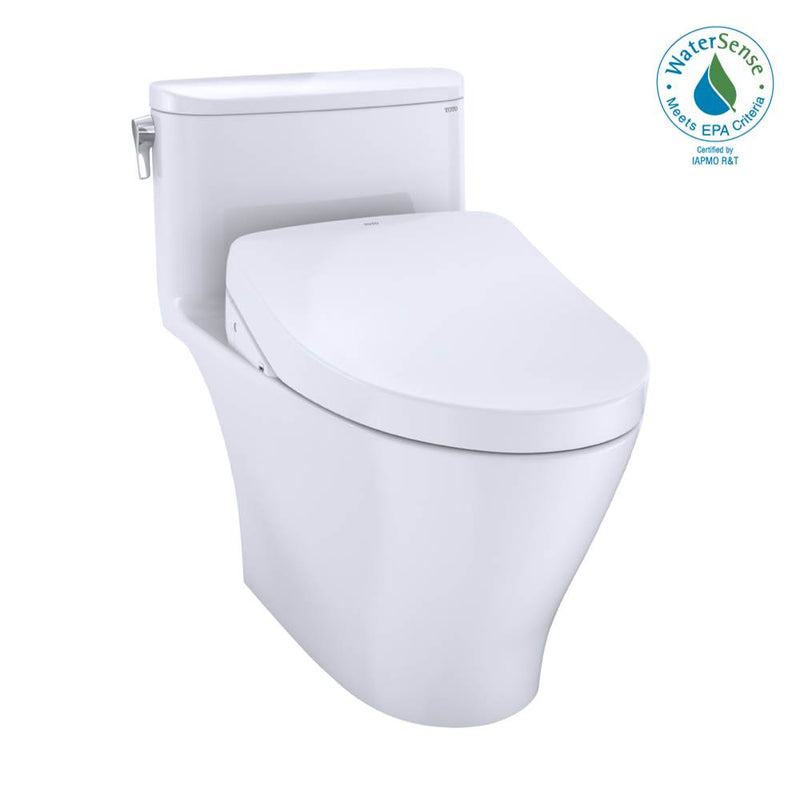 TOTO Toto® Washlet®+ Nexus® 1G® One-Piece Elongated 1.0 Gpf Toilet With Auto Flush S550E Contemporary Bidet Seat