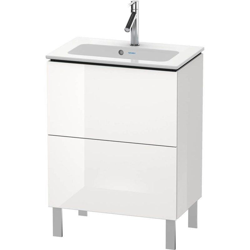 Duravit L-Cube Two Drawer Floorstanding Vanity Unit