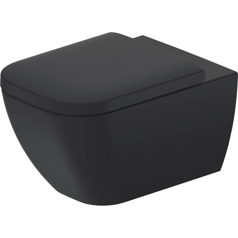 Duravit Happy D.2 Wall-Mounted Toilet Anthracite