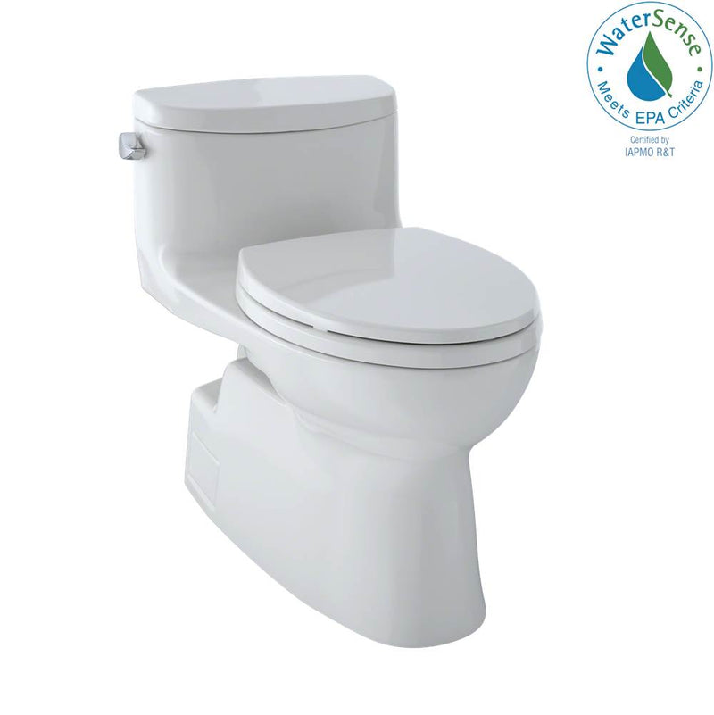 TOTO Carolina® II One-Piece Elongated 1.28 GPF Universal Height Skirted Toilet with CEFIONTECT