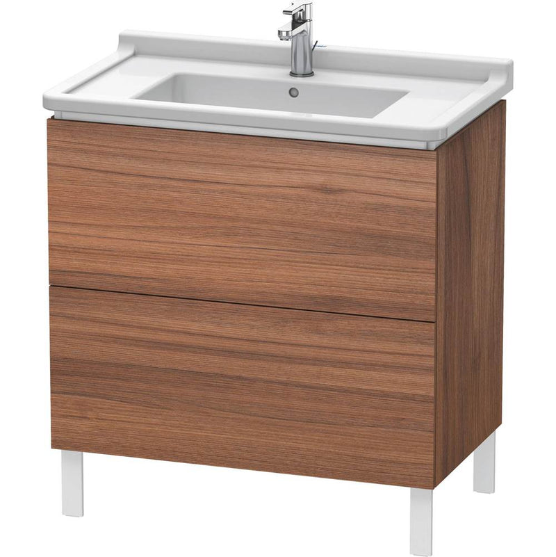 Duravit L-Cube Two Drawer Floorstanding Vanity Unit