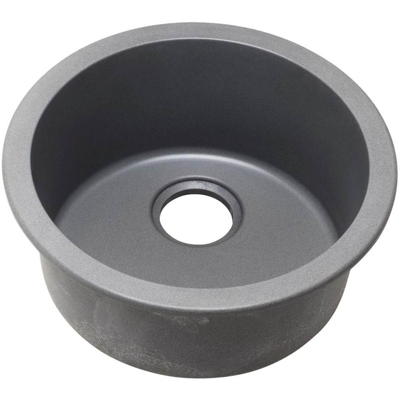 Elkay Quartz Classic 18-1/8'' x 18-1/8'' x 7-1/2'', Single Bowl Dual Mount Bar Sink