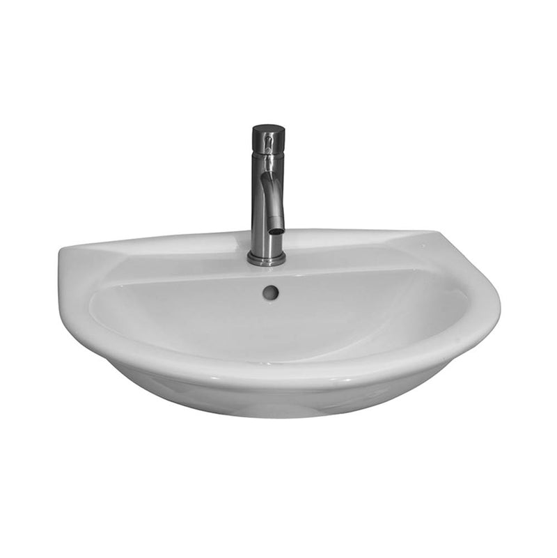 Karla 605 Wall-Hung Basin1-Hole