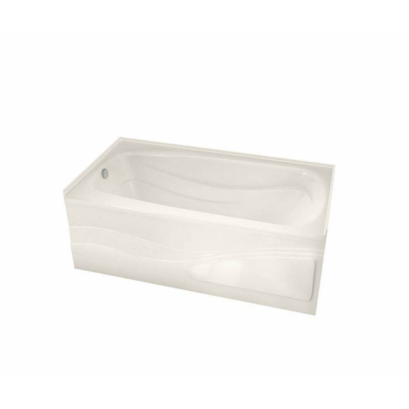 Maax Tenderness 6042 Acrylic Alcove Left-Hand Drain Aeroeffect Bathtub