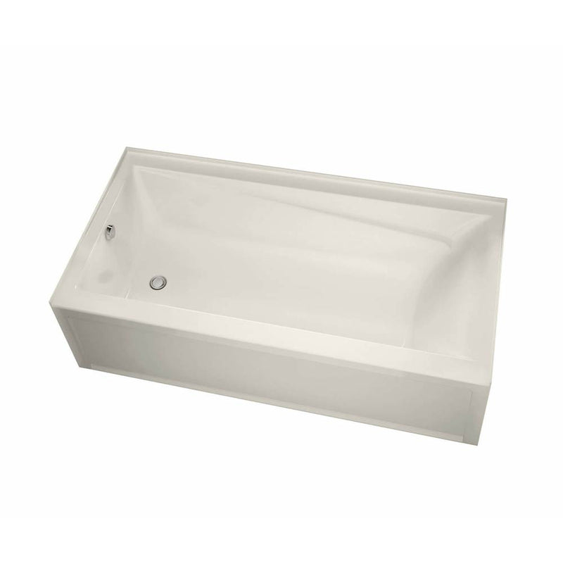 Maax Exhibit 7236 IFS AFR Acrylic Alcove Left-Hand Drain Bathtub