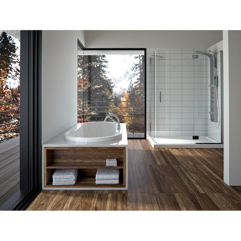 Neptune Rouge BERLIN bathtub 32x60, Rouge-Air