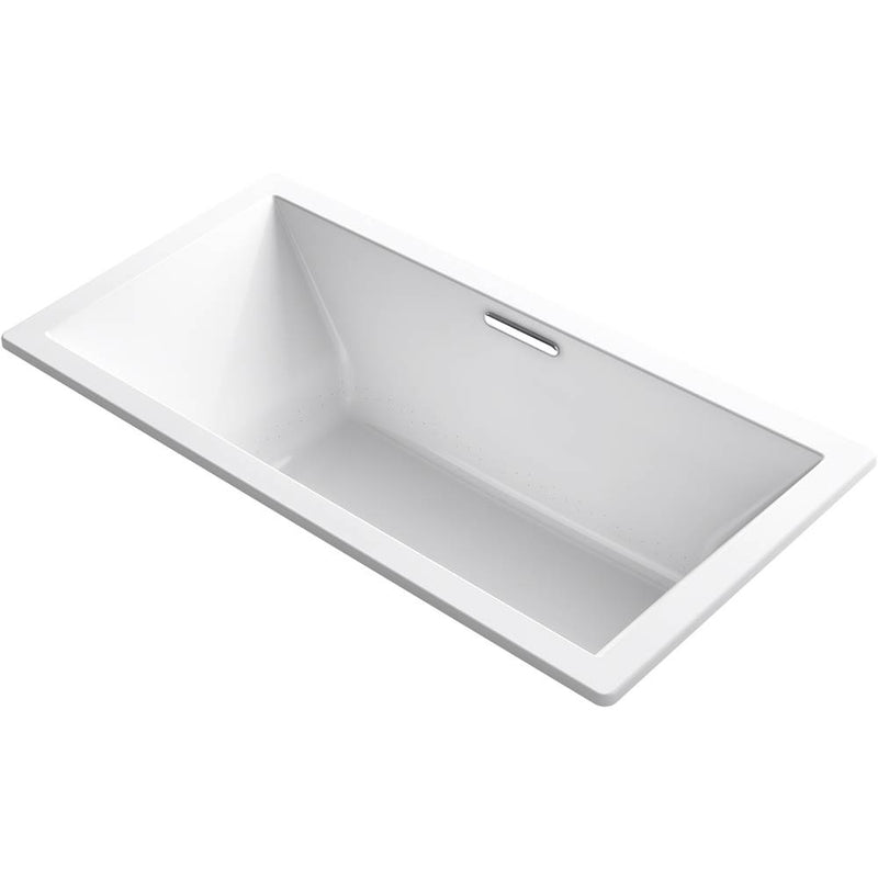Kohler Underscore® Rectangle 72'' x 36'' VibrAcoustic® bath with Heated BubbleMassage™