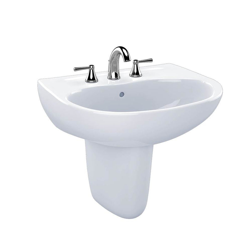 TOTO Supreme 1-Hole Lav & Shrd W/ Cefiontect Glaze