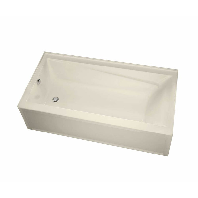 Maax Exhibit 7236 IFS Acrylic Alcove Right-Hand Drain Combined Whirlpool & Aeroeffect Bathtub