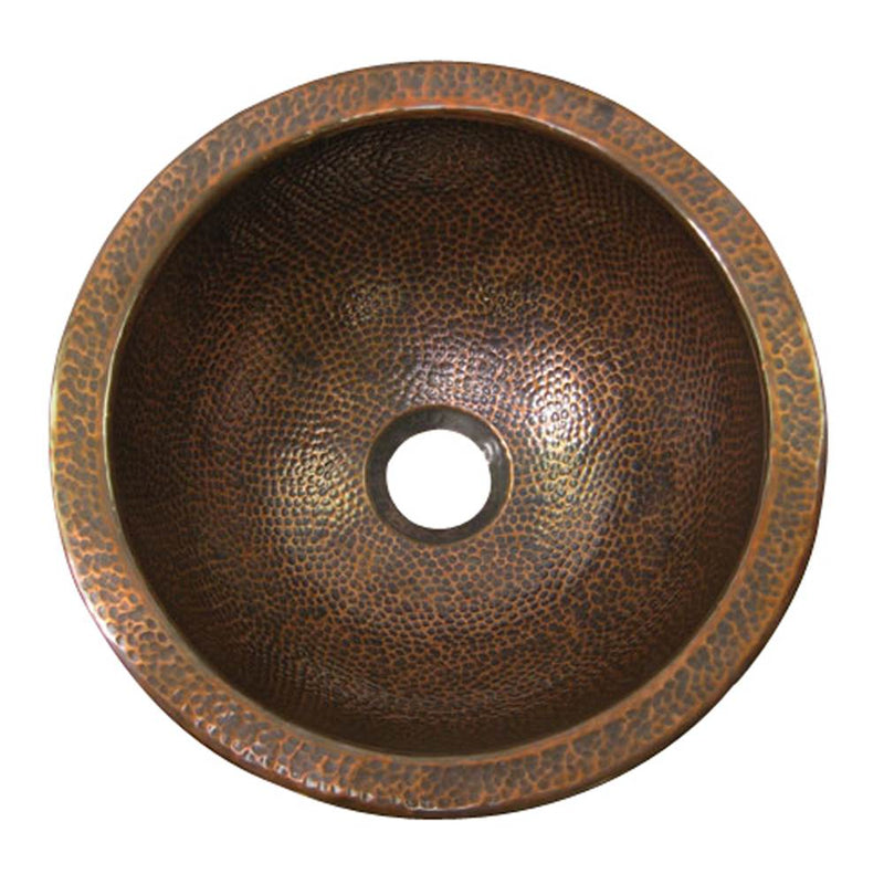 Barclay Aldwyn Round Undermount Basin, Hammered