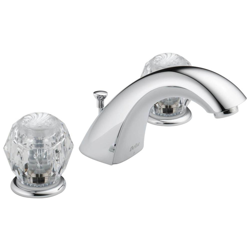 Delta Faucet Classic Two Handle Widespread Bathroom Faucet