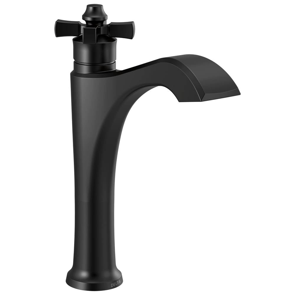 Delta Faucet Dorval™ Single Handle Mid-Height Vessel Bathroom Faucet