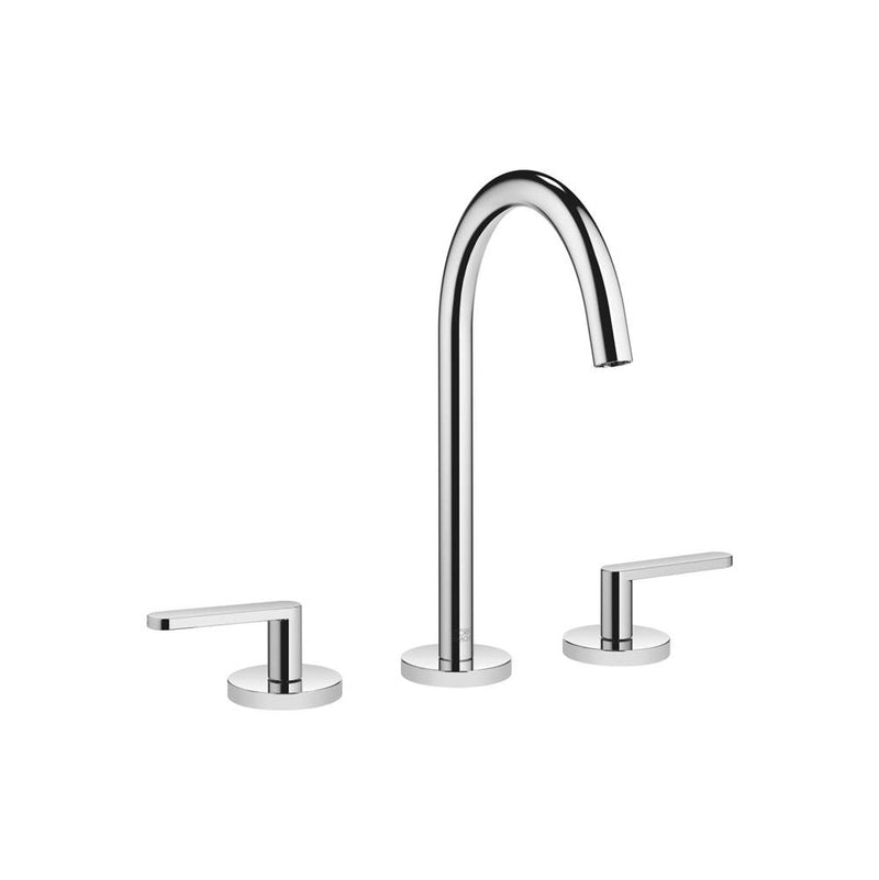 Dornbracht Meta Three-Hole Lavatory Mixer With Drain
