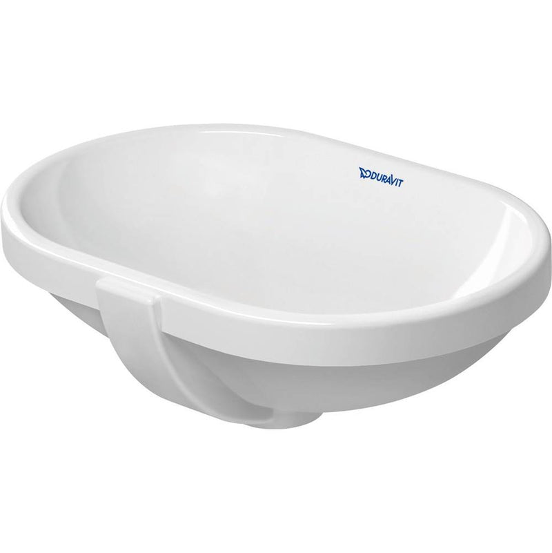 Duravit Foster Undermount Sink White with WonderGliss