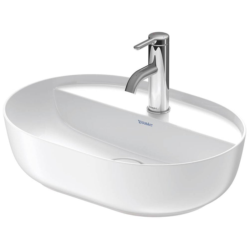 Duravit Luv Washbowl White with WonderGliss