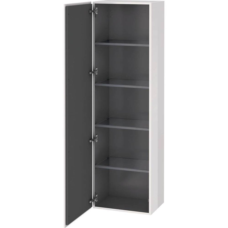 L-Cube Tall Cabinet White