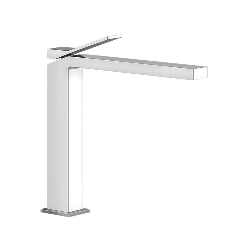 Gessi Tall Single Lever Washbasin Mixer Without Pop-Up Assembly