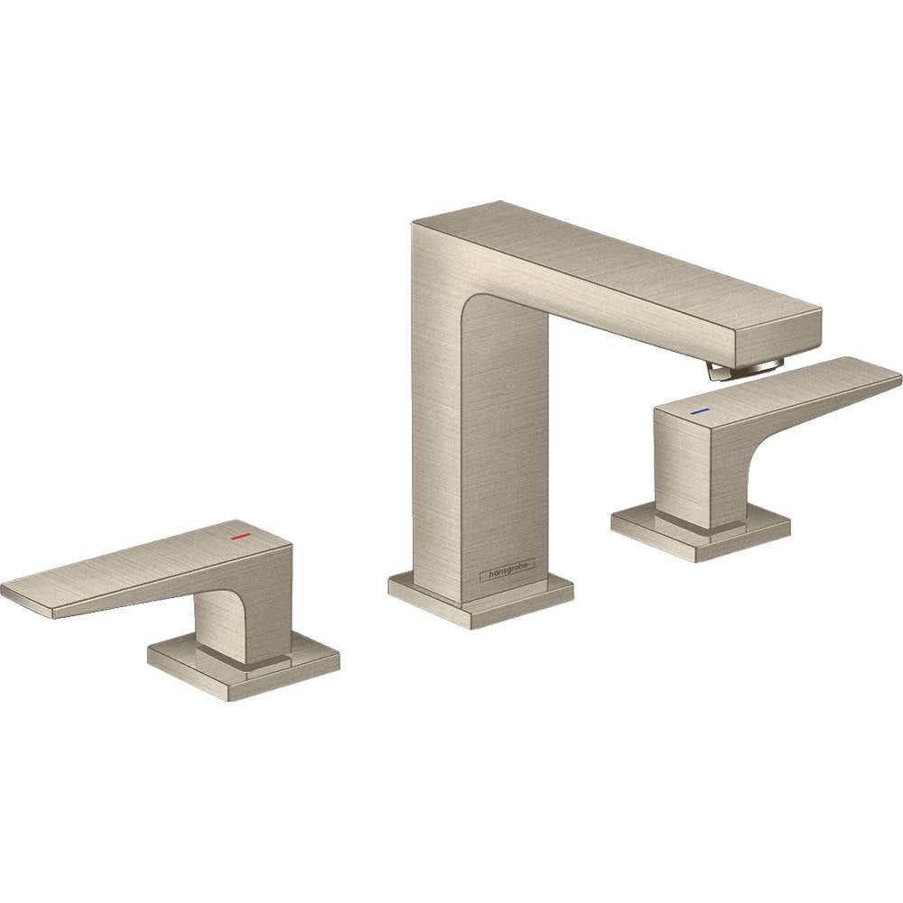 Hansgrohe Metropol Widespread Faucet 110 with Lever Handles and Pop-Up Drain, 0.5 GPM
