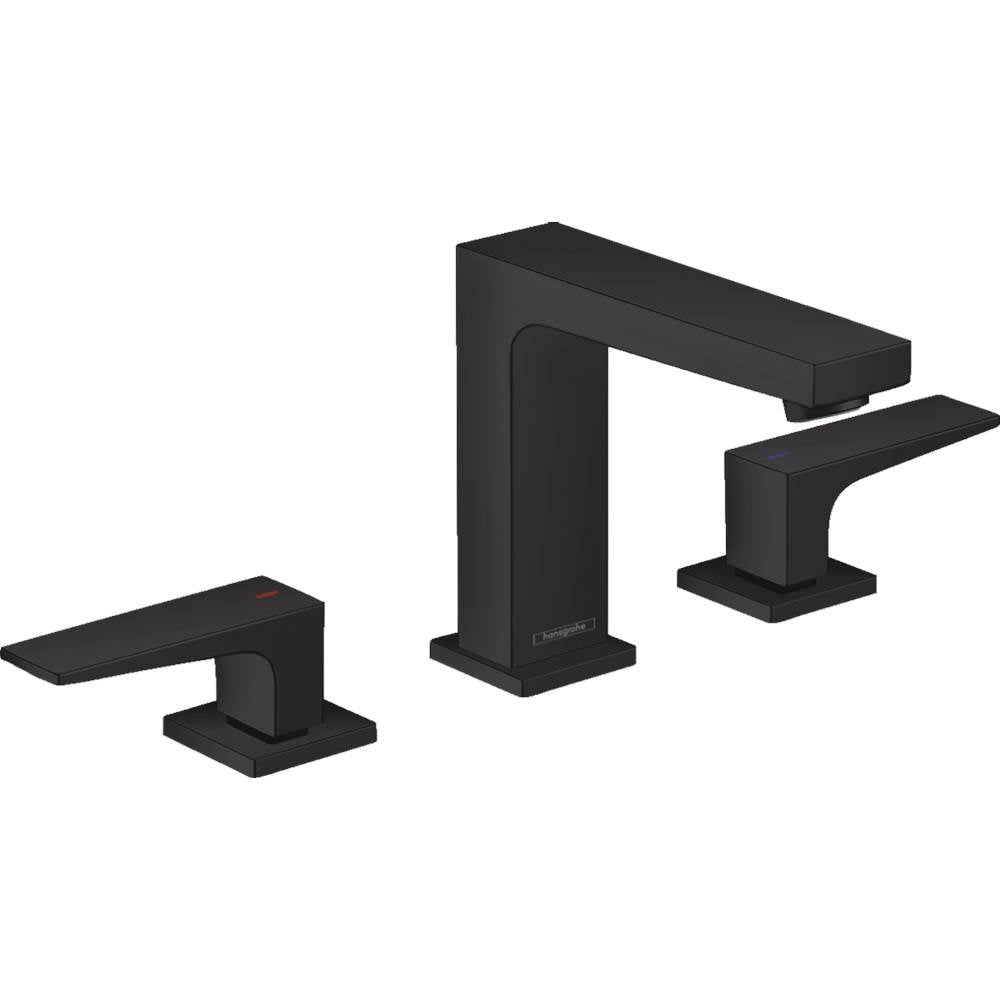 Hansgrohe Metropol Widespread Faucet 110 with Lever Handles and Pop-Up Drain, 1.2 GPM