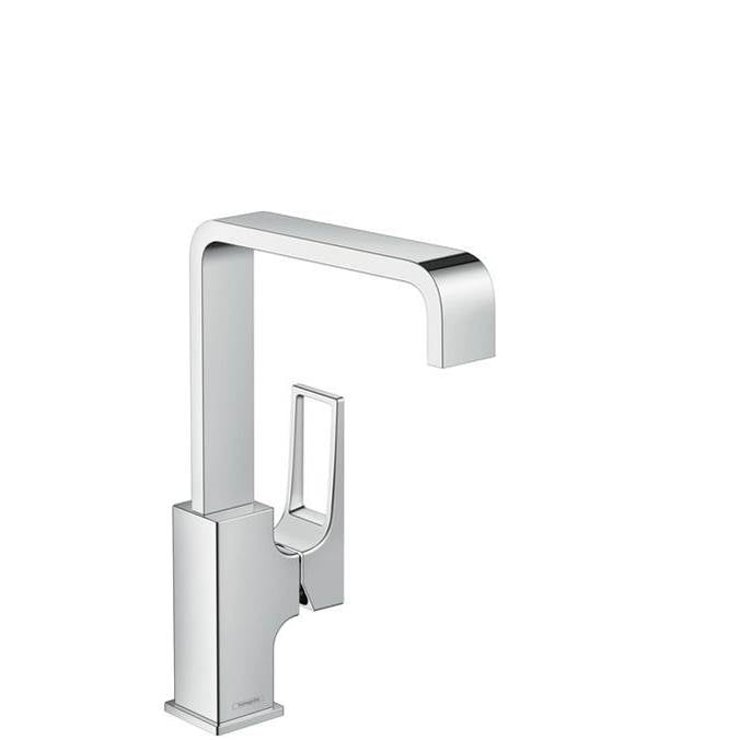 Hansgrohe Metropol Single-Hole Faucet 230 with Loop Handle and Swivel Spout, 1.2 GPM