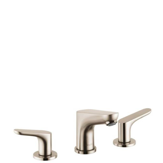 Hansgrohe Focus Widespread Faucet 100 with Pop-Up Drain, 1.2 GPM