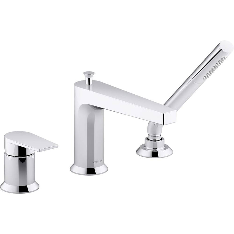 Kohler Taut™ 11 gpm deck-mount bath faucet with handshower