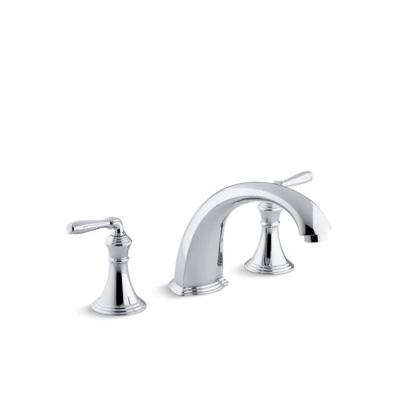 Kohler Devonshire® Bath- or deck-mount bath faucet trim with spout and lever handles