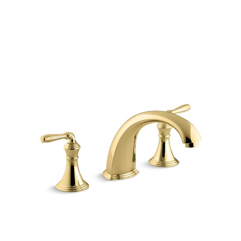 Kohler Devonshire® Bath- or deck-mount bath faucet trim with spout and lever handles