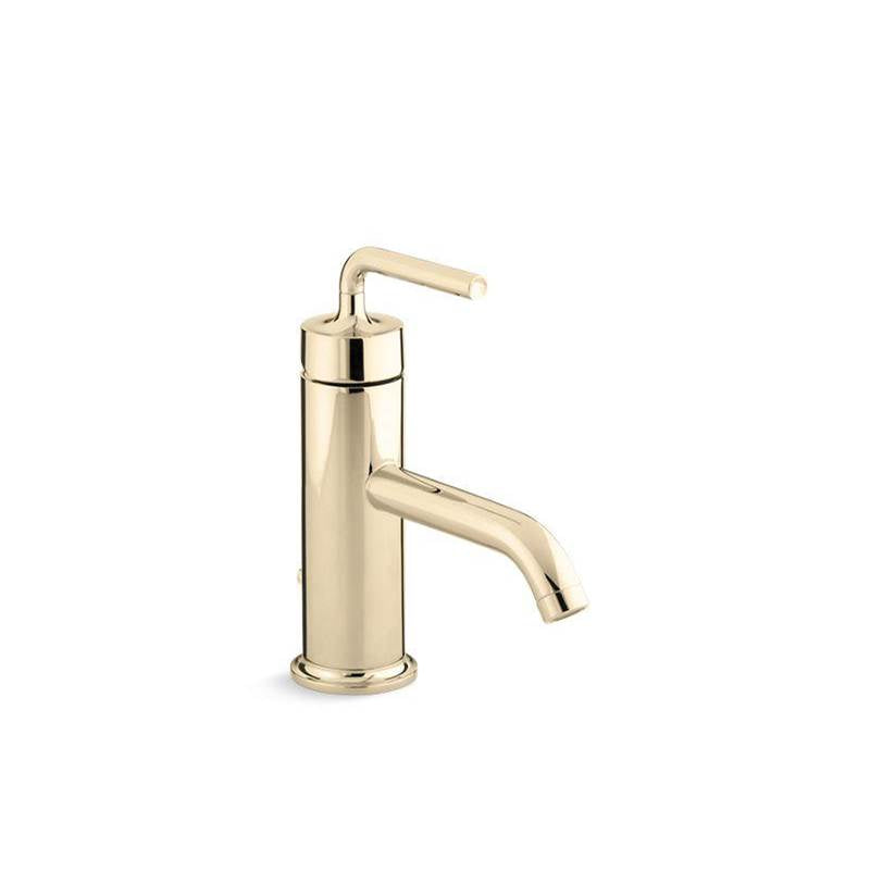 Kohler Purist® Single-handle bathroom sink faucet with straight lever handle