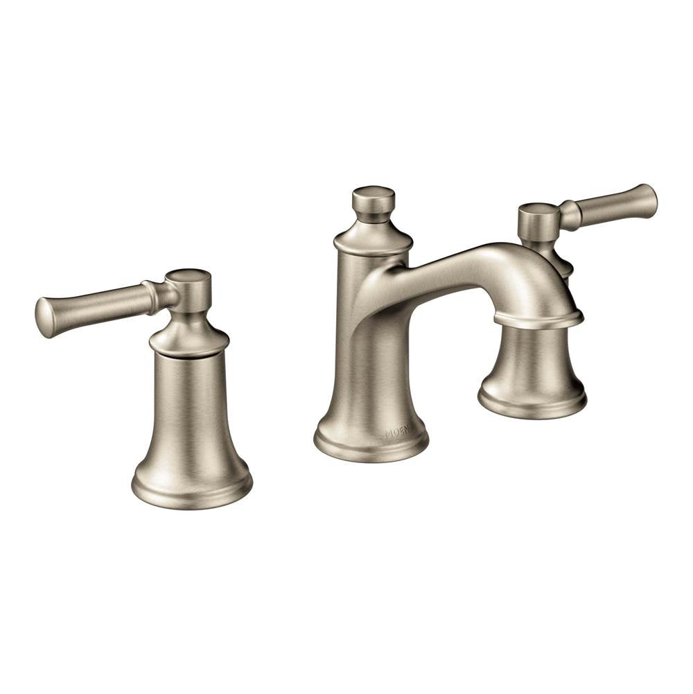 Moen Dartmoor 8 in. Widespread 2-Handle Bathroom Faucet in Chrome (Valve Sold Separately)