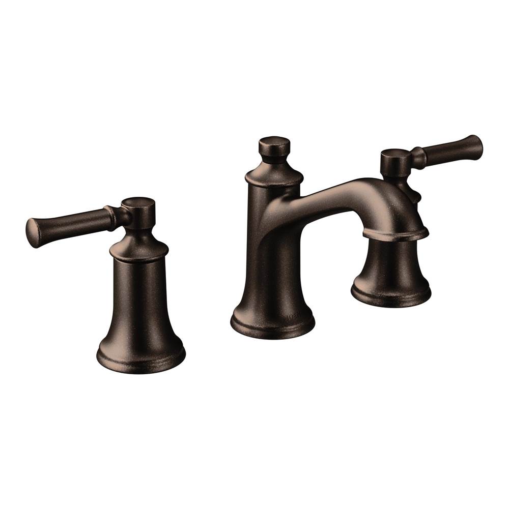 Moen Dartmoor 8 in. Widespread 2-Handle Bathroom Faucet in Chrome (Valve Sold Separately)