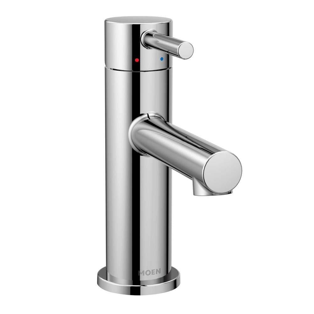 Moen Align One-Handle Modern Bathroom Faucet with Drain Assembly and Optional Deckplate