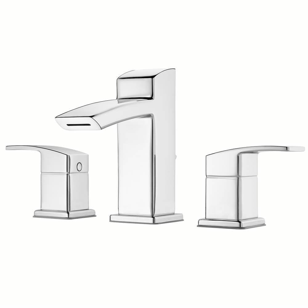 Pfister Two Handle Widespread Lavatory Faucet - Closed