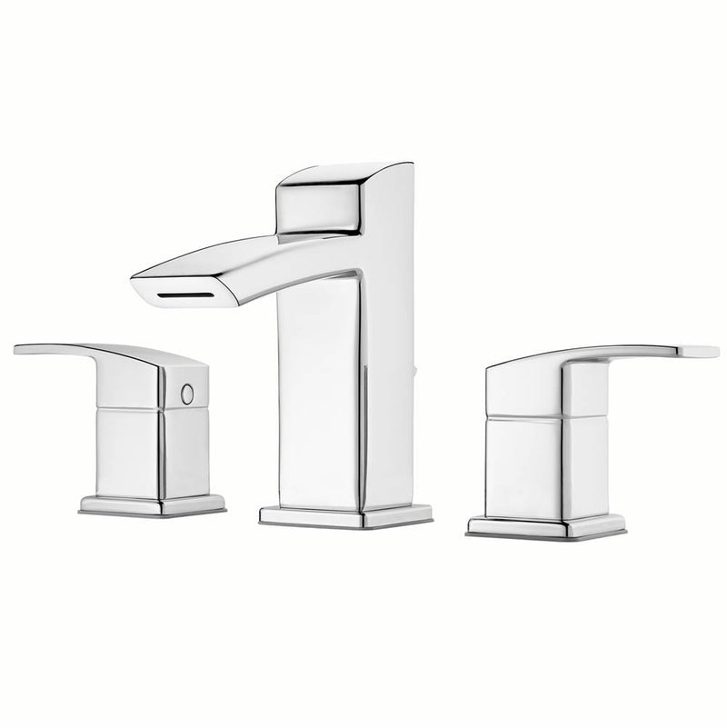 Pfister Two Handle Widespread Lavatory Faucet - Closed