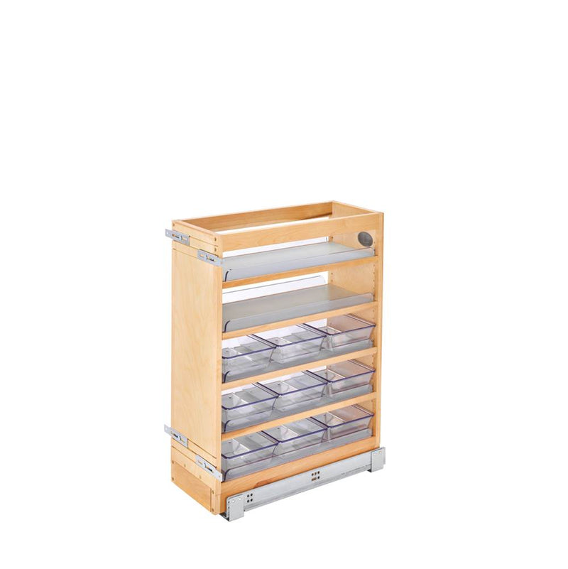 Rev-A-Shelf Wood Vanity Pull Out Organizer w/Soft Close