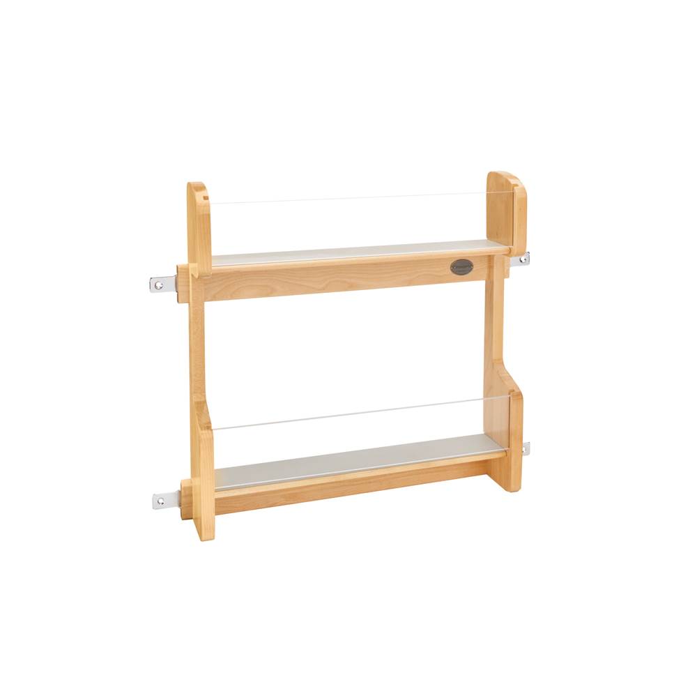 Rev-A-Shelf Wood Vanity Cabinet Door Storage Rack