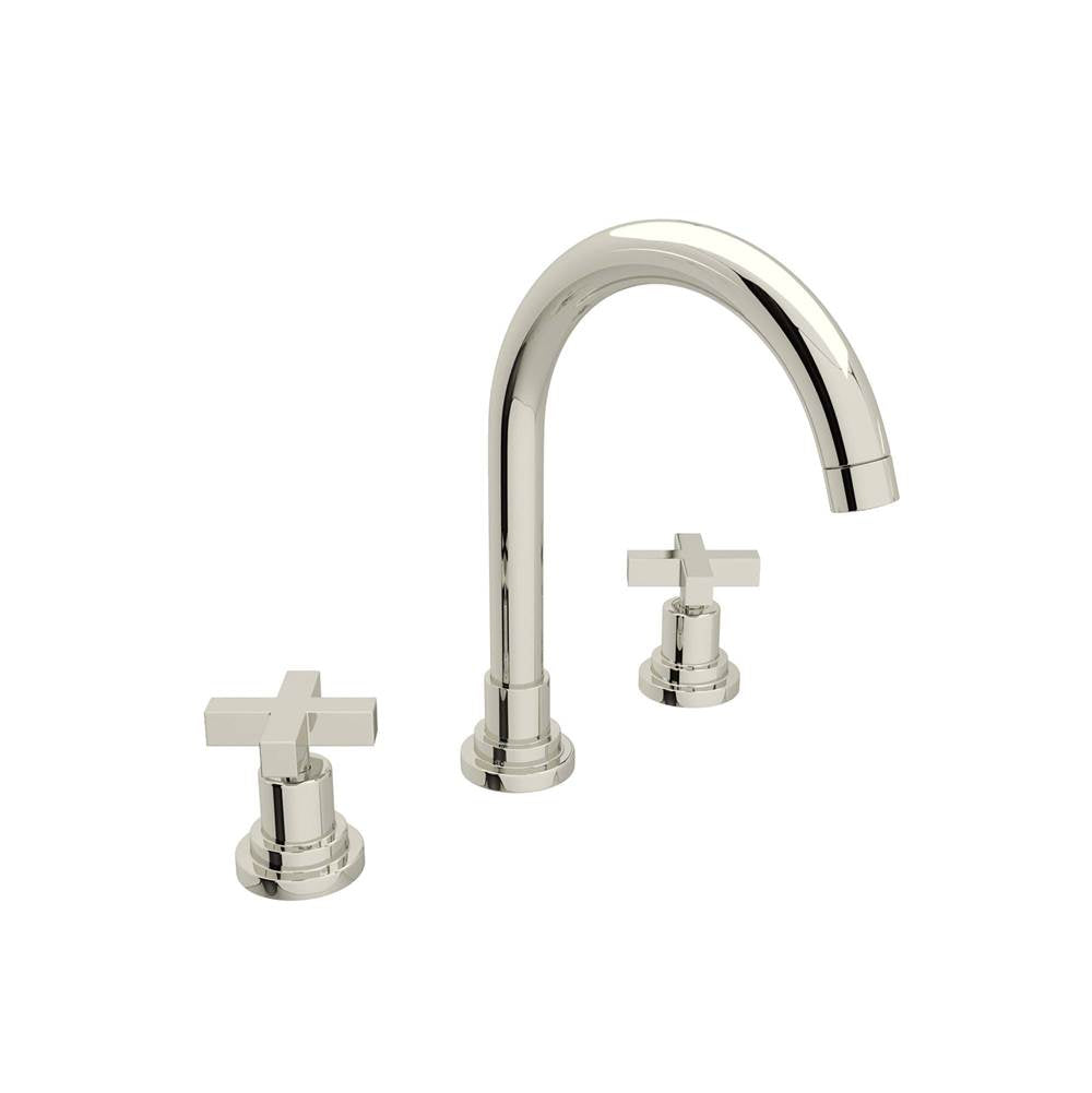 Rohl Lombardia® Widespread Lavatory Faucet With C-Spout