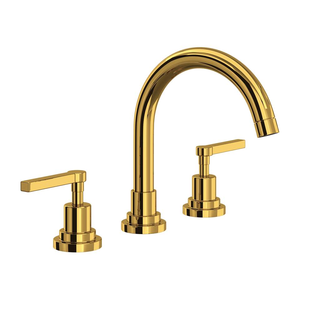 Rohl Lombardia® Widespread Lavatory Faucet With C-Spout